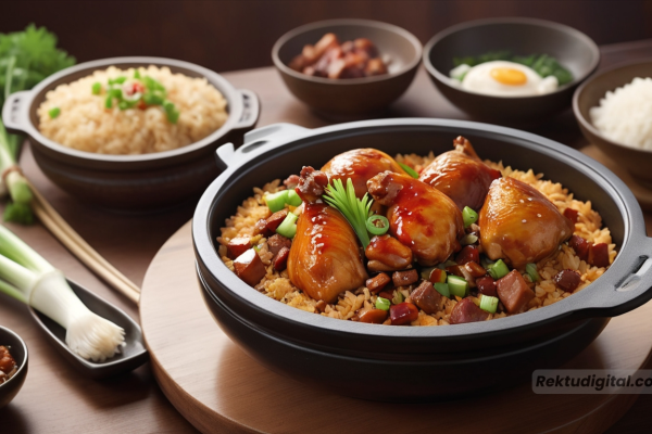 Resep Nasi Ayam Claypot